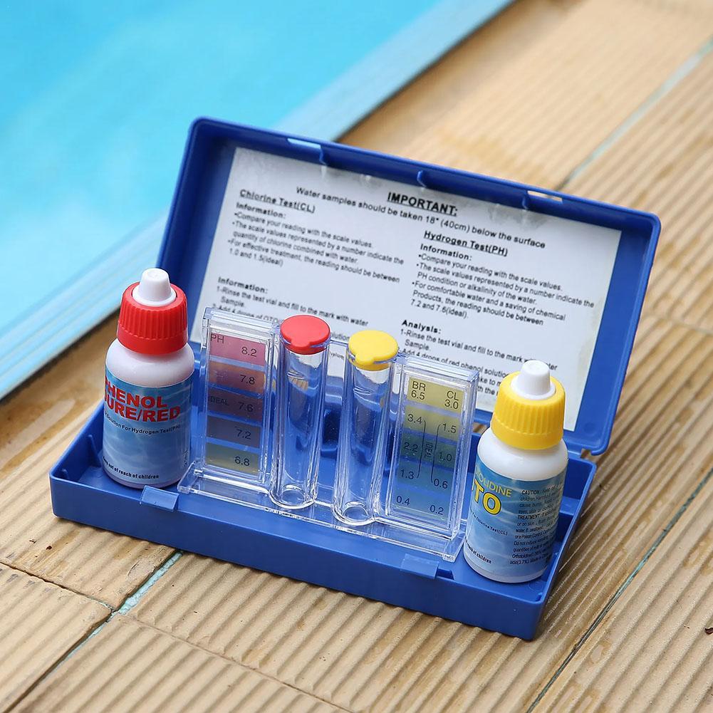 Marine Aquarium Water Test Kit - PH cloro Water Test Kit Tester