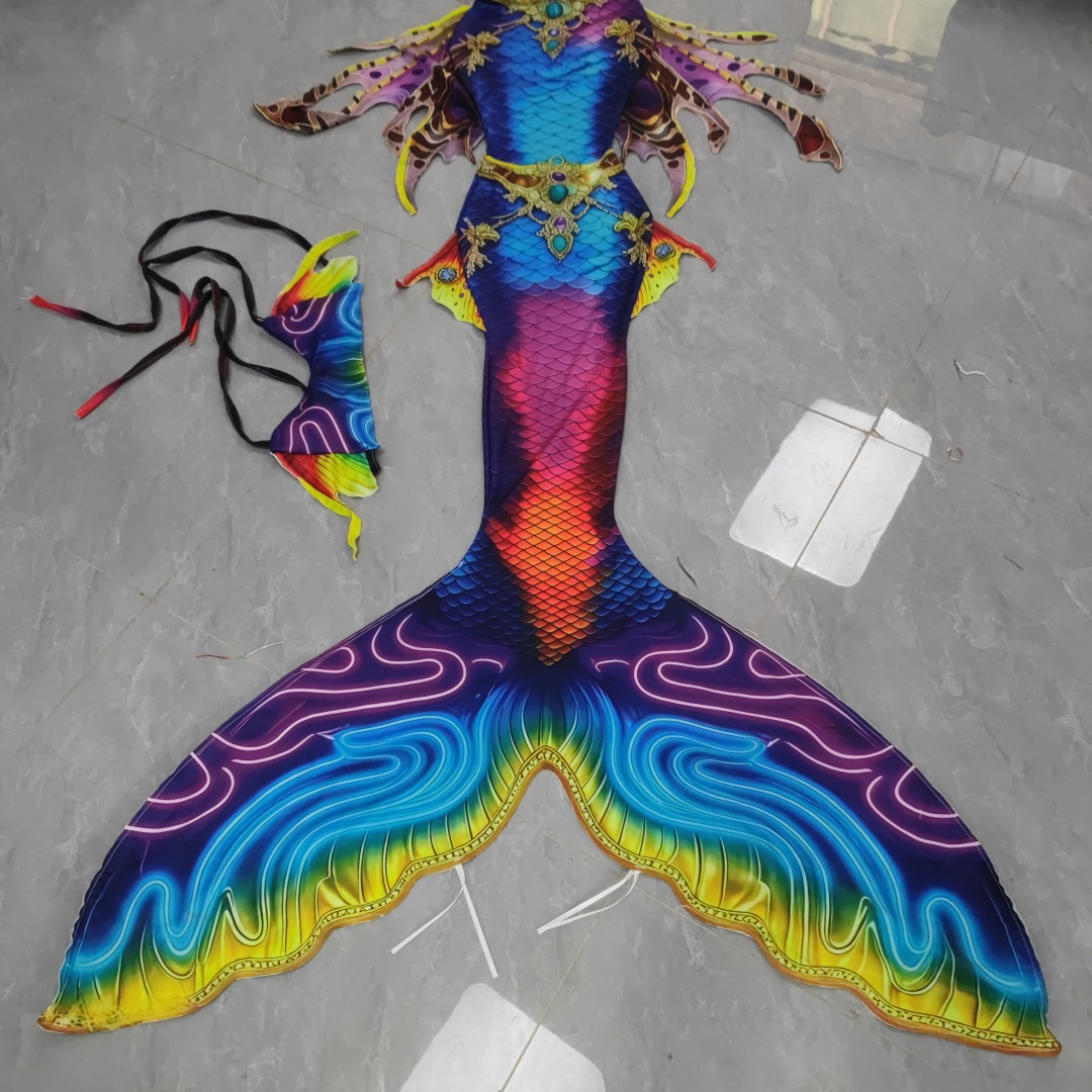 Aquarium & Marine Museum Kota Kinabalu - Coda di Sirena per Adulti, Costume