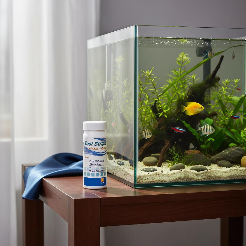 Marine Aquarium Water Test Kit - Strisce per Test dell'Acqua dell'Acquario, 50