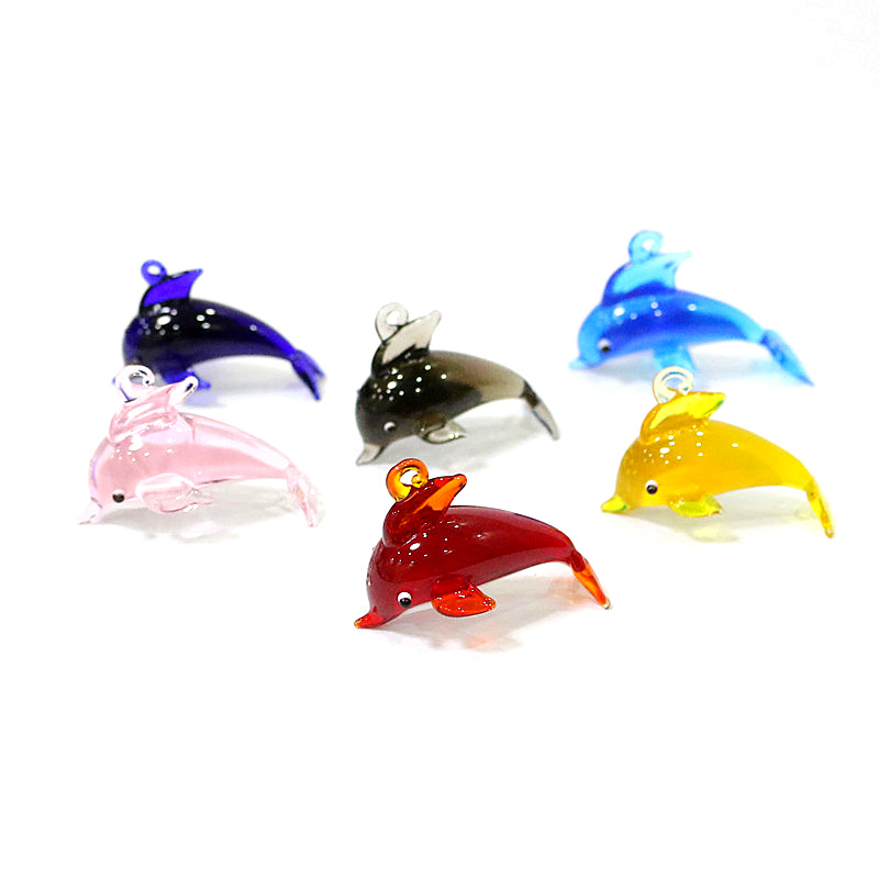Marine Aquarium Design - Carino ciondolo in vetro ciondolo delfino
