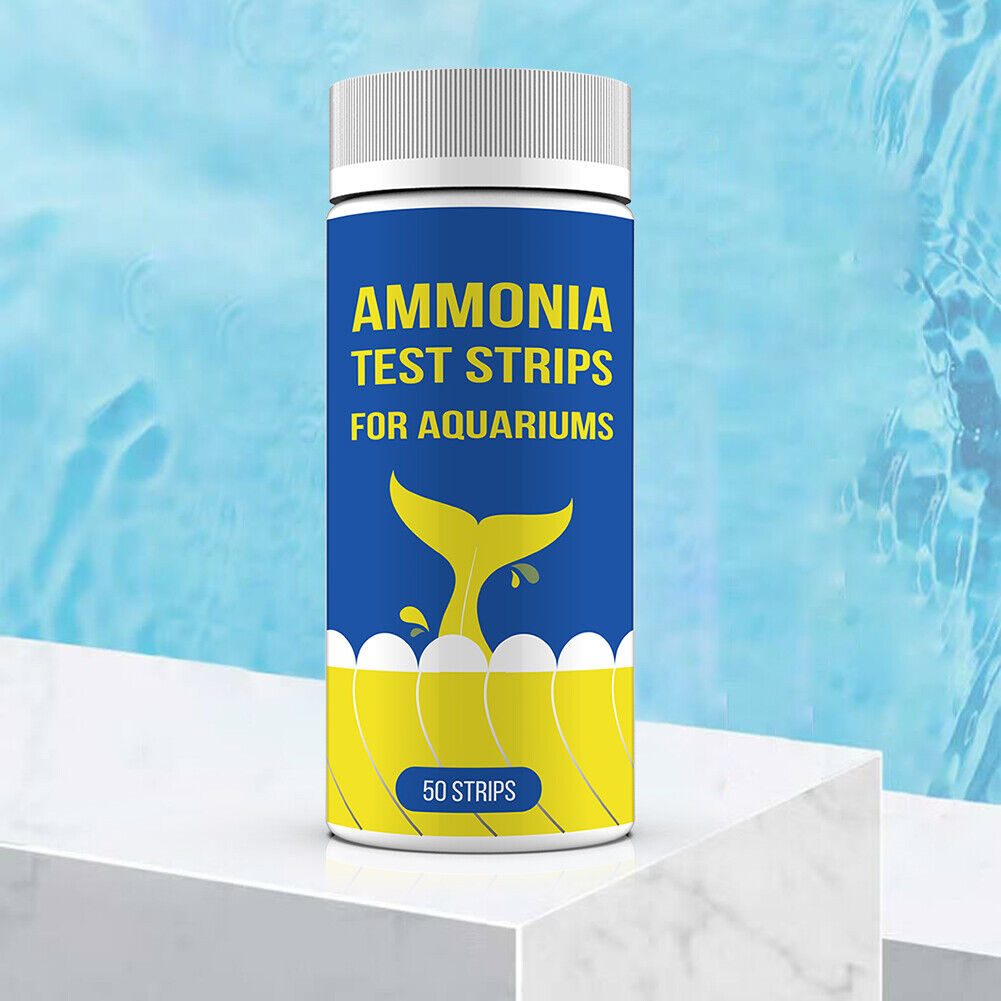 Marine Aquarium Water Test Kit - 50 pz Ammoniaca Azoto Strisce reattive