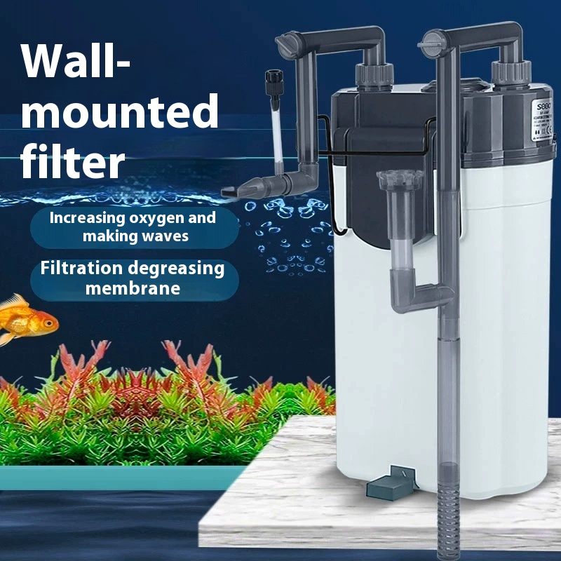 Marine Aquarium Overflow Box - 220V Sobo acquario filtro a parete