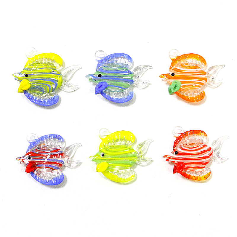 Marine Aquarium Design - 2 Pack Handmade Pesce Tropicale Mini