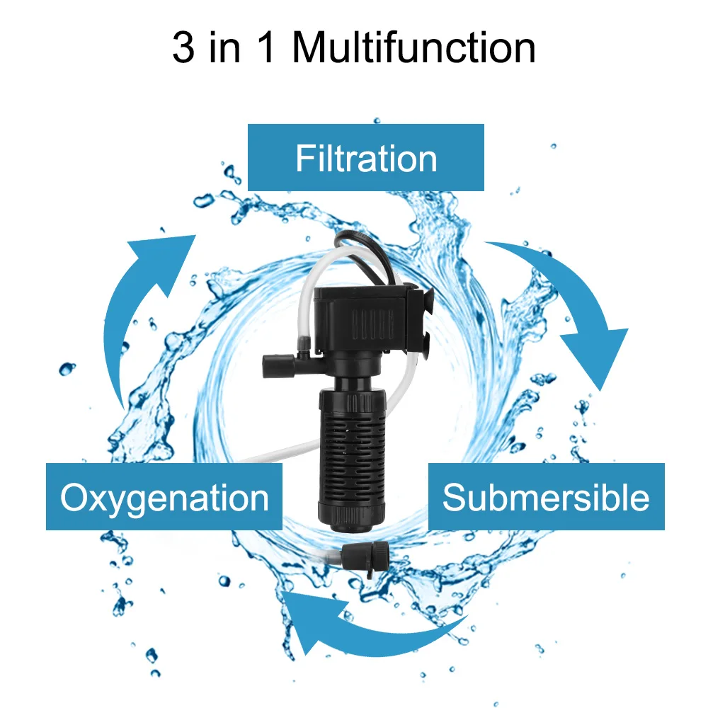 Mini filtro per acquario, pomp - Marine Aquarium Overflow Box recensione e prezzo
