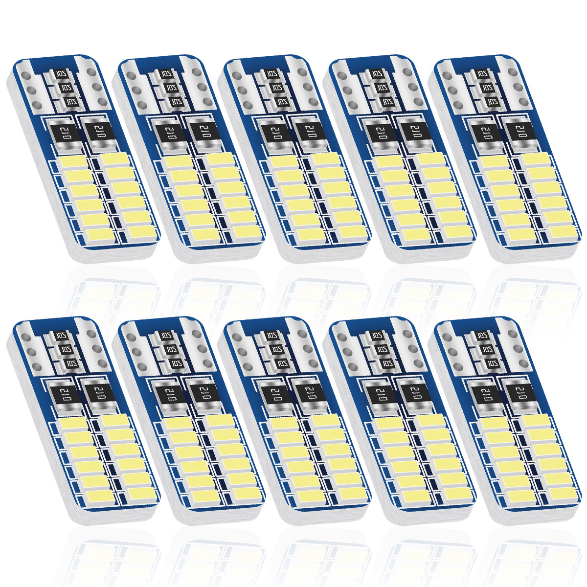 2/6/10/20PCS T10 W5W LED Luce  - Actinic Blue Led recensione e prezzo