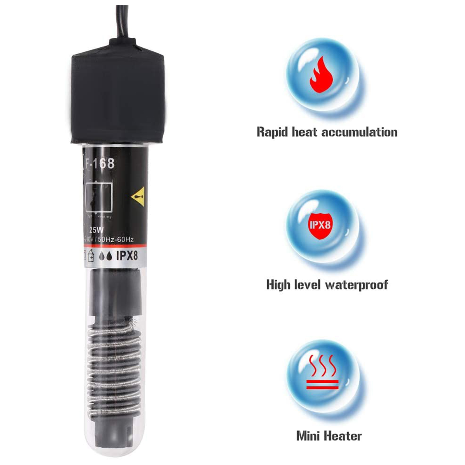 Mini riscaldatore per acquario - Marine Aquarium Heater recensione e prezzo