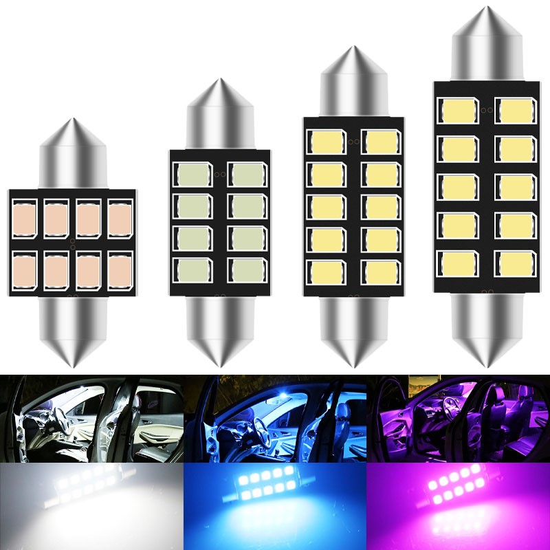 2 pezzi di luci LED C5W Festoo - Actinic Blue Led recensione e prezzo