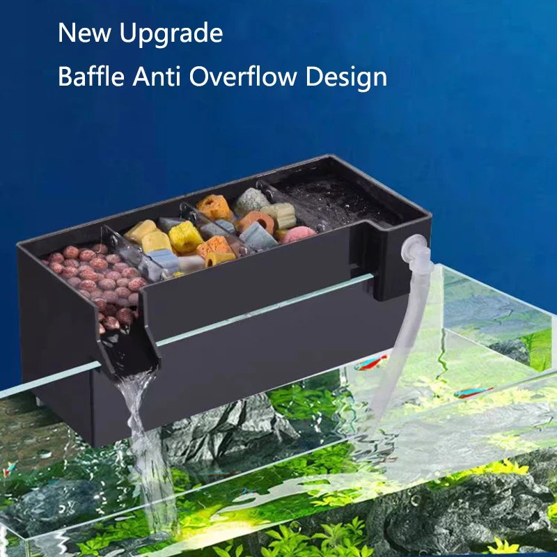 Scatola filtro esterno per acq - Marine Aquarium Overflow Box recensione e prezzo