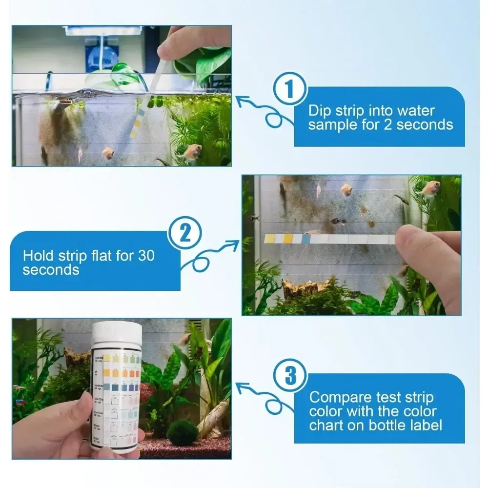 Nuova piscina Acquario Strisce - Marine Aquarium Water Test Kit recensione e prezzo