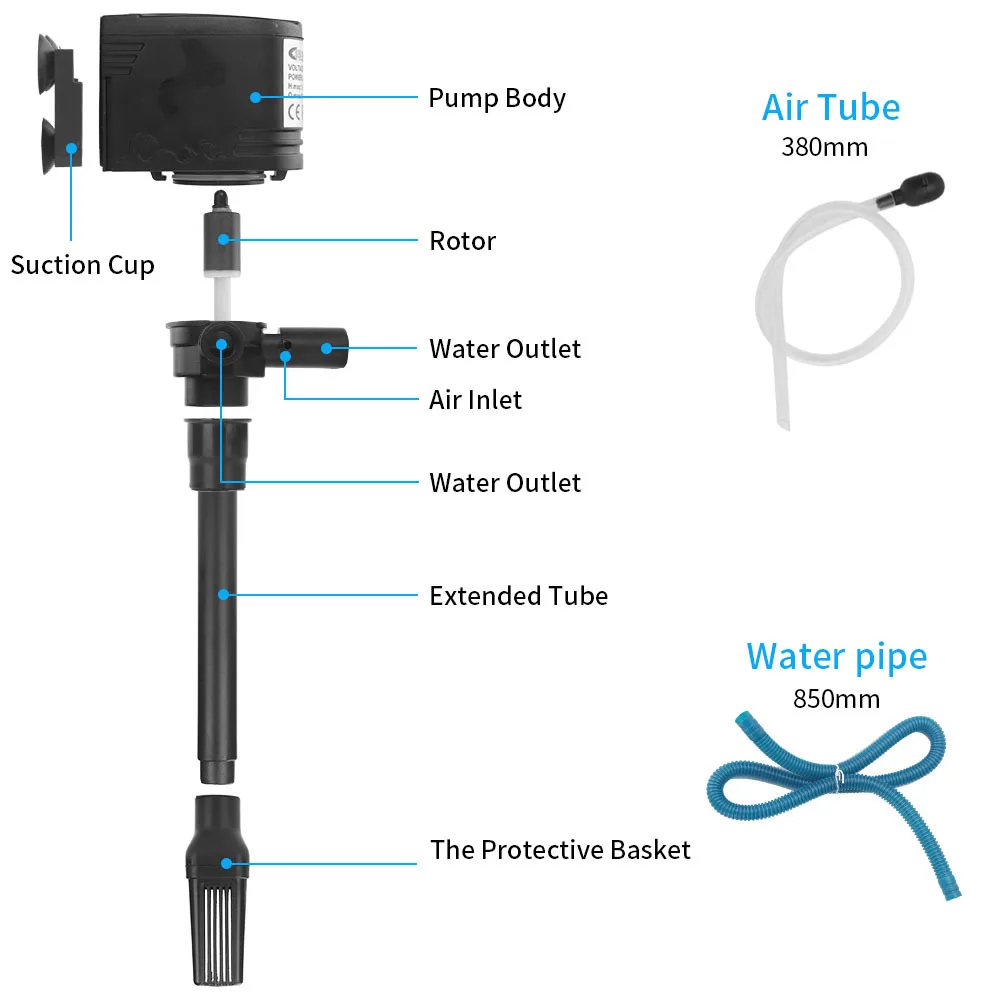 Acquario 3 in 1 pompa di filtr - Marine Aquarium Overflow Box recensione e prezzo