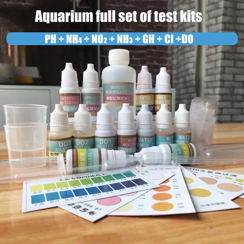 PH NH4 NO2 NO3 GH CI H2S DO Ch - Marine Aquarium Water Test Kit recensione e prezzo