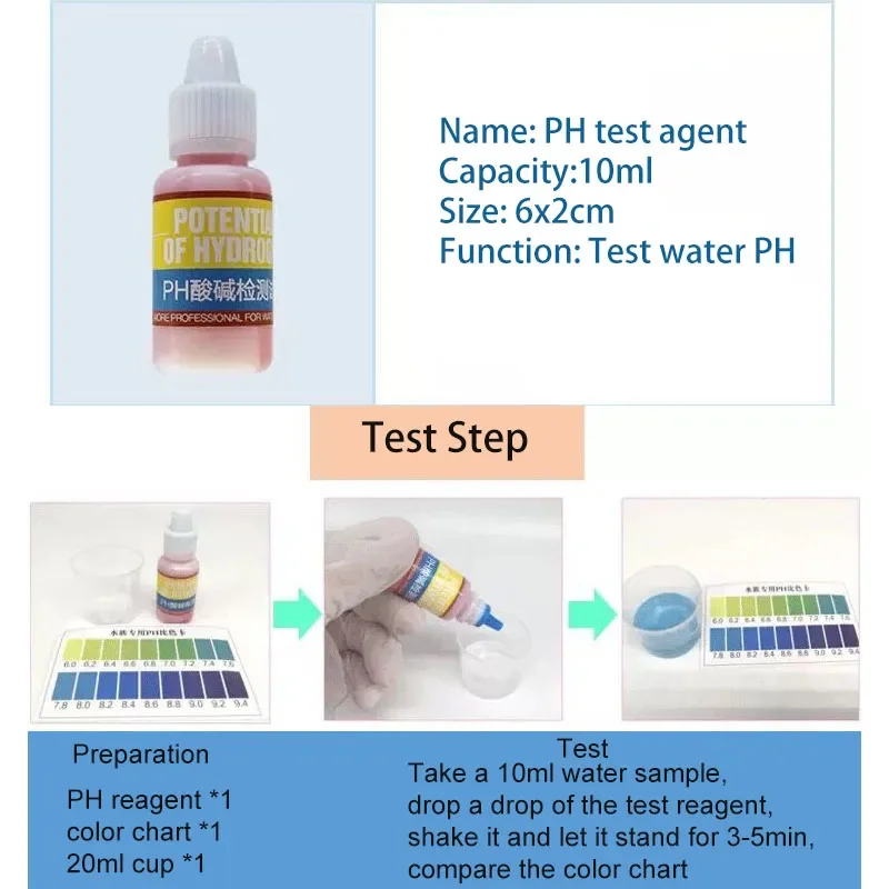 PH NH4 NO2 NO3 GH CI H2S DO Ch - Marine Aquarium Water Test Kit recensione e prezzo